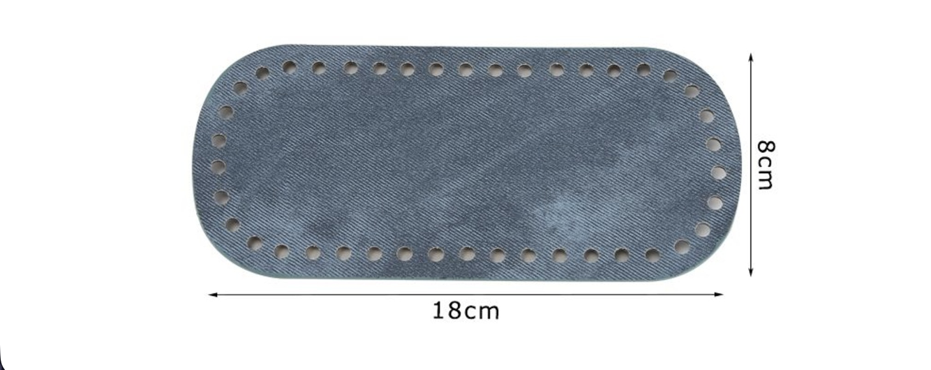 Fondo Borsa in jeans