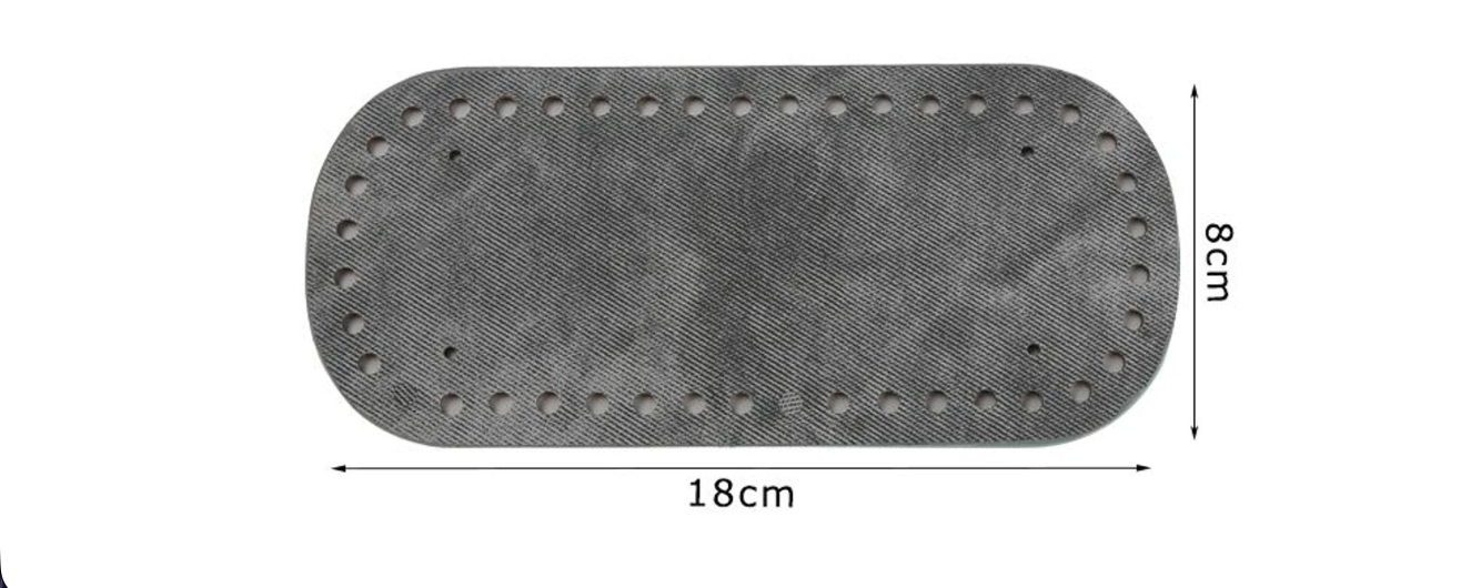 Fondo Borsa in jeans