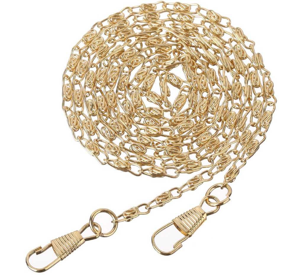 Catena per Borsa in Metallo 120 cm – Tracolla Elegante per Borse Handmade in Diverse Varianti