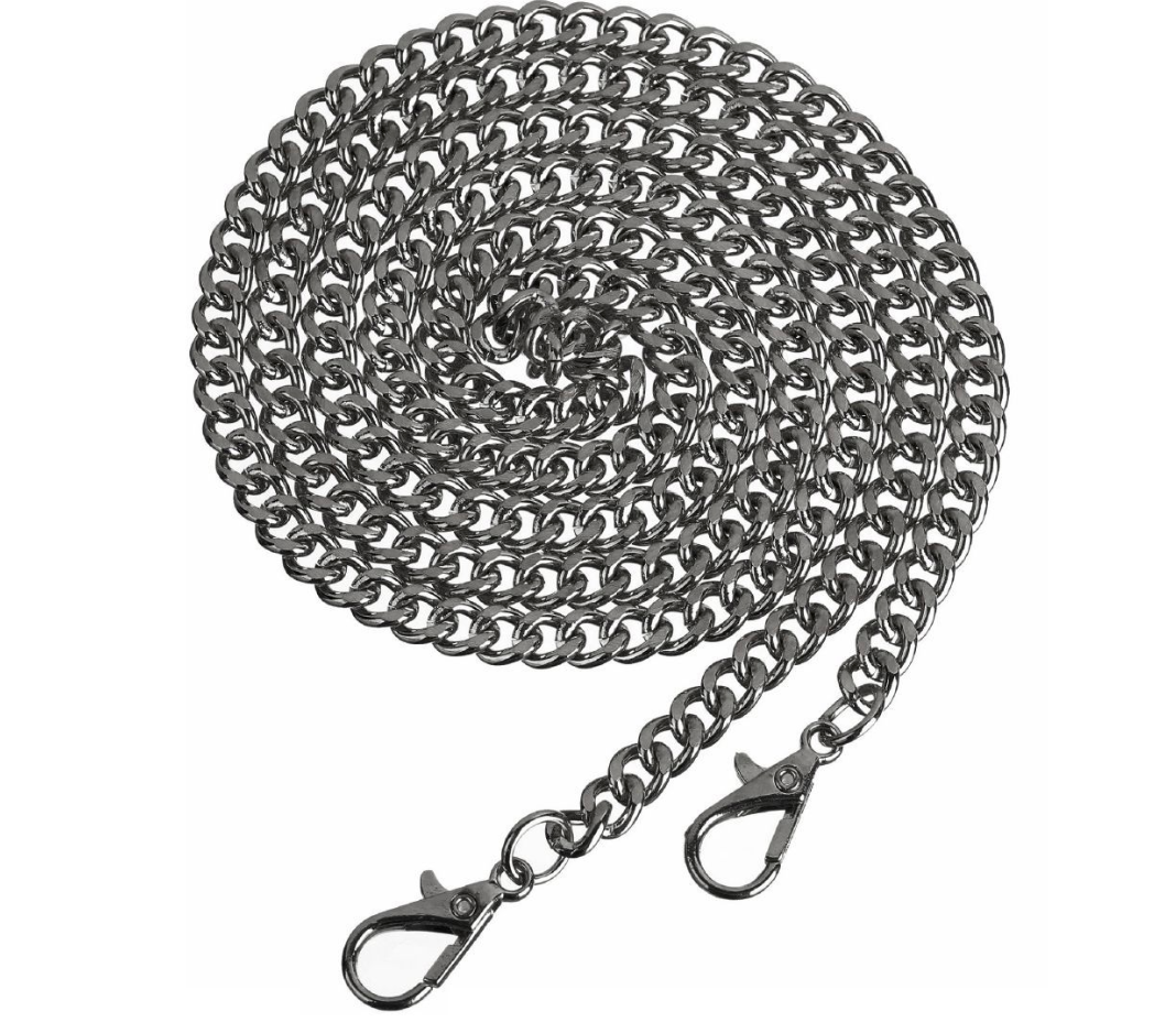 Catena per Borsa in Metallo 120 cm – Tracolla Elegante per Borse Handmade in Diverse Varianti