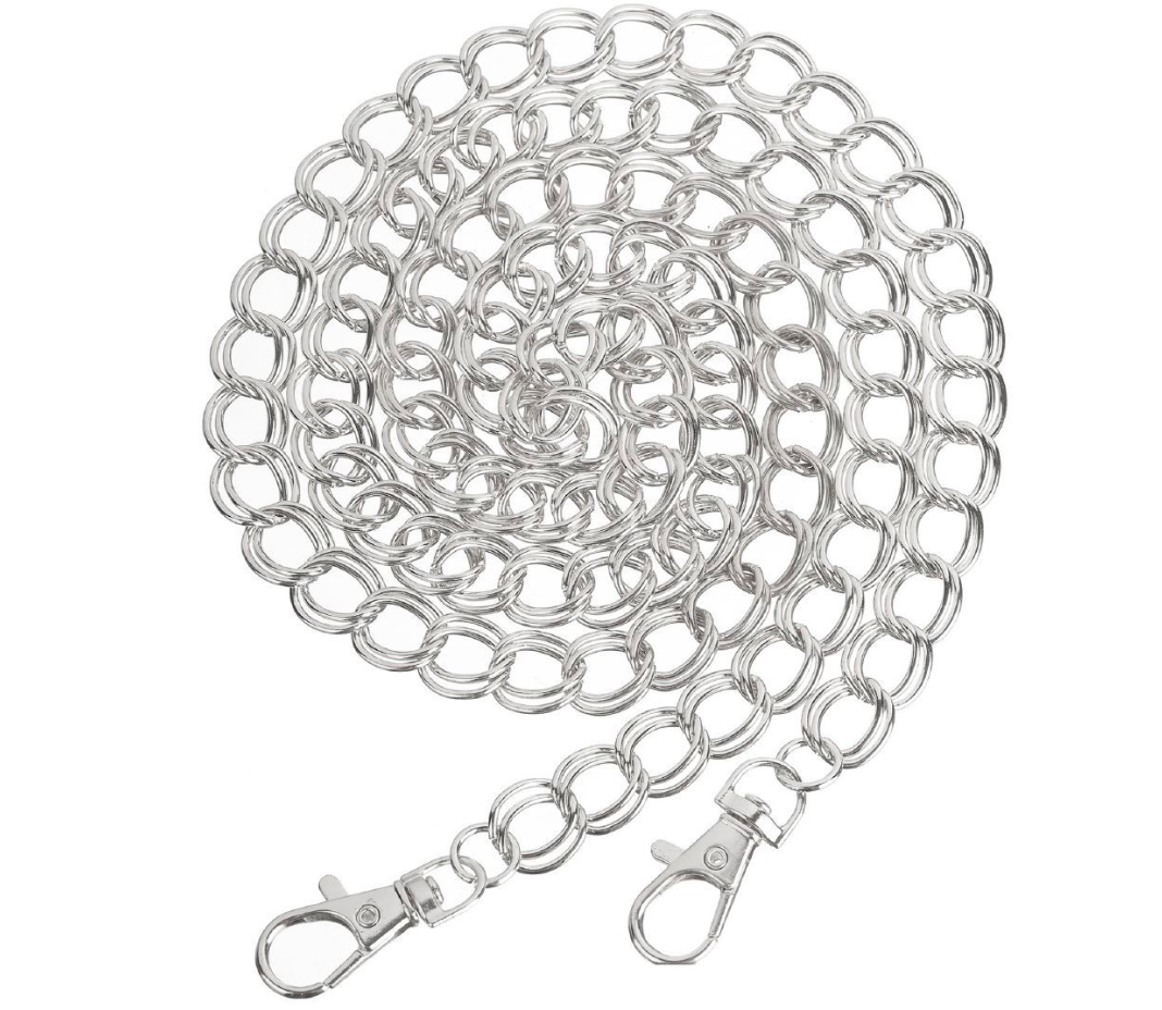 Catena per Borsa in Metallo 120 cm – Tracolla Elegante per Borse Handmade in Diverse Varianti