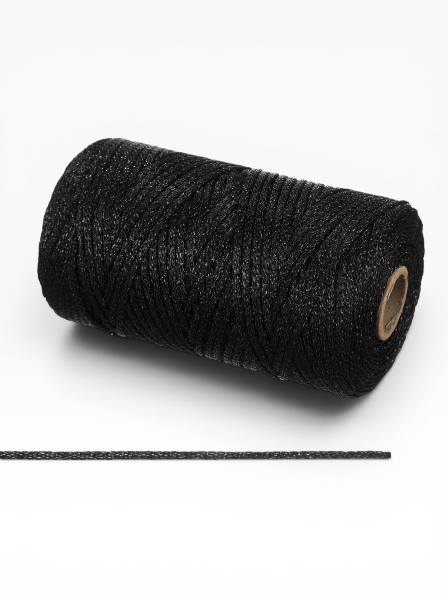 Cordino Lurex Brillante 3mm 200g – Filato Metallizzato 240m per Borse, Accessori e Progetti Handmade