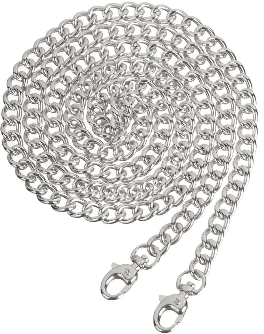 Catena per Borsa in Metallo 120 cm – Tracolla Elegante per Borse Handmade in Diverse Varianti