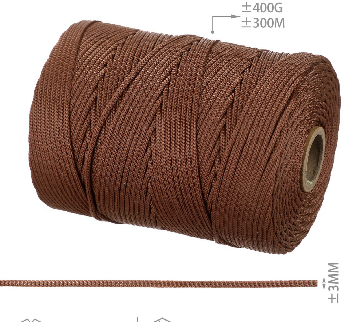 CORDINO THAI 3mm 300M 400g spessore 3mm