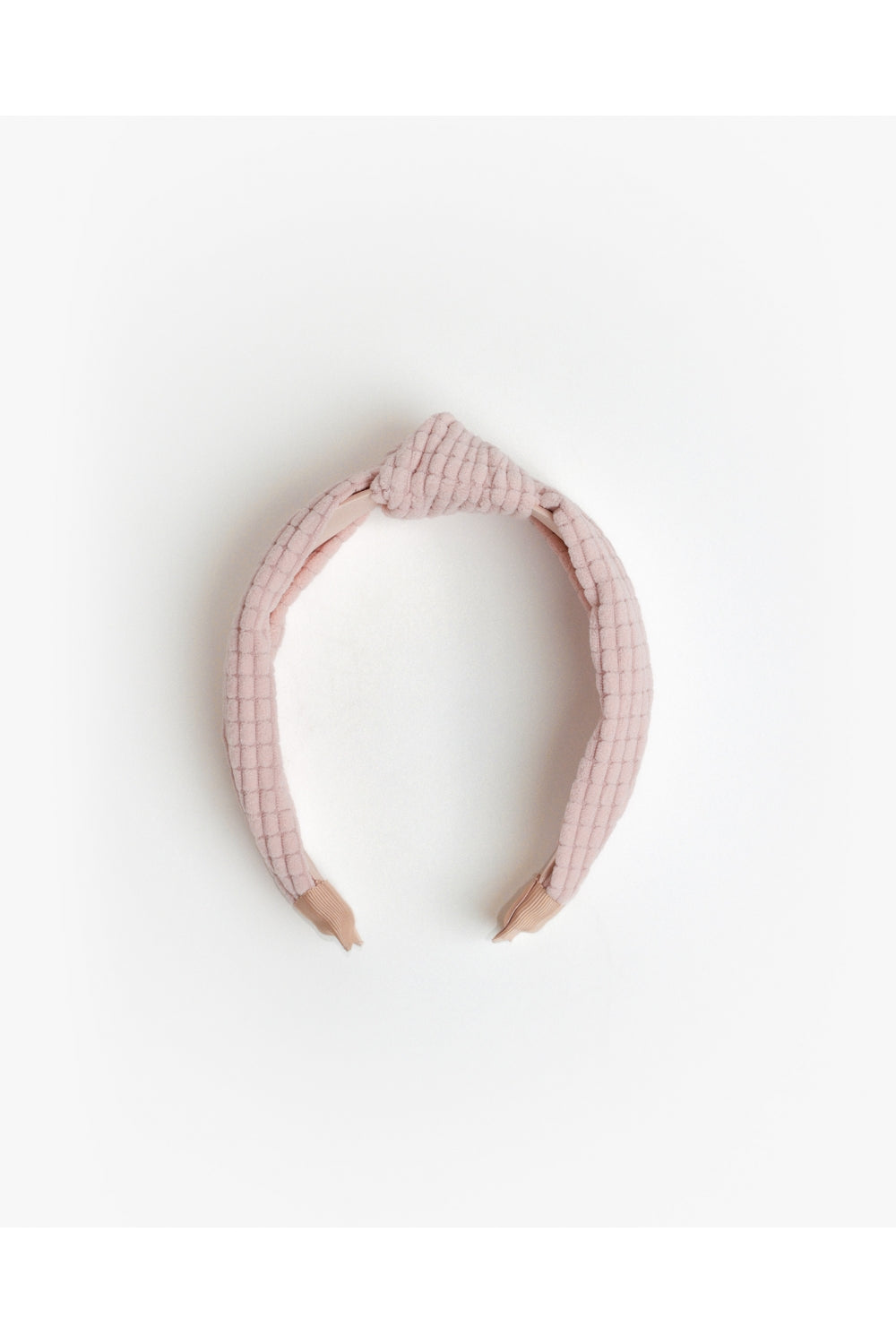 Fascia per capelli da donna in velluto con nodo