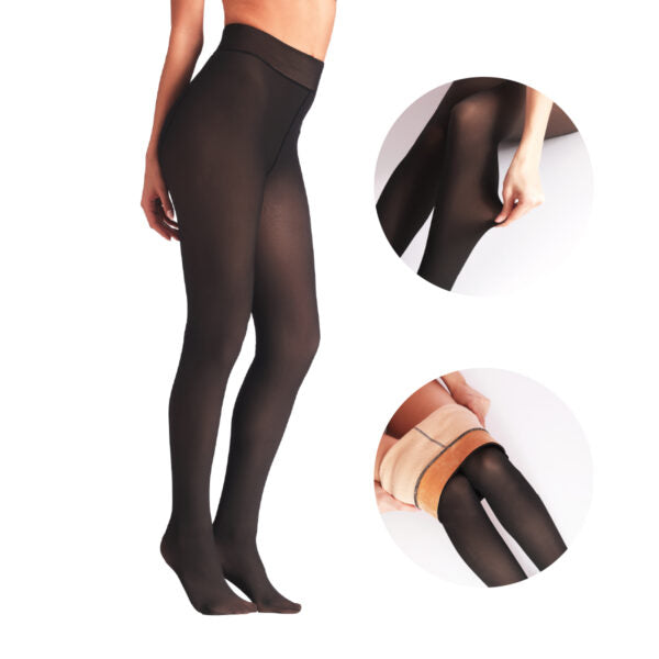 Collant termico effetto velato