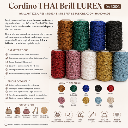 Cordino THAI Brill LUREX DA  300G