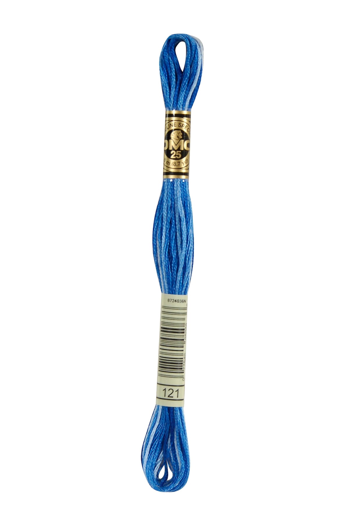DMC Mouliné Spécial 25, colore 121, matassina da 8 metri, 100% cotone