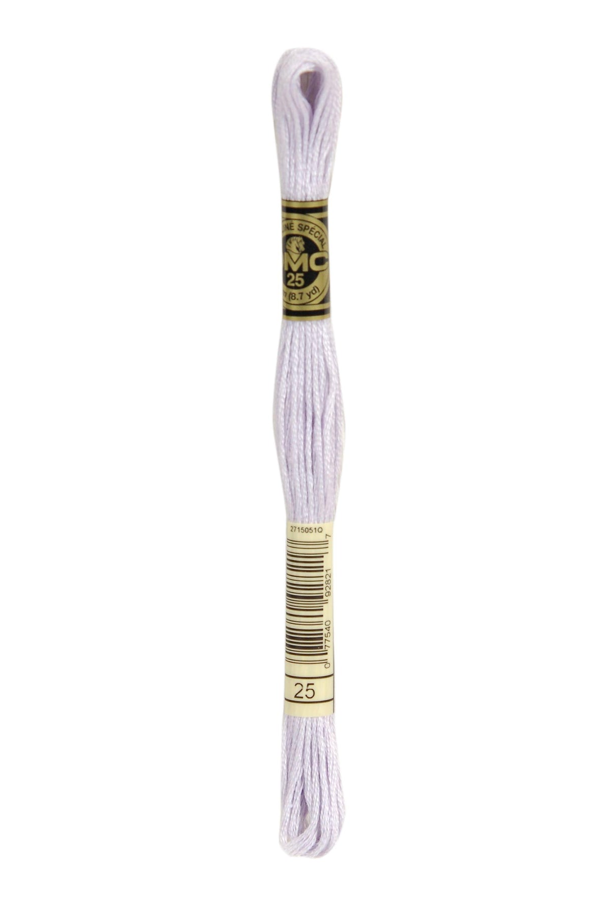 DMC Mouliné Spécial 25, colore 25, matassina da 8 metri, 100% cotone