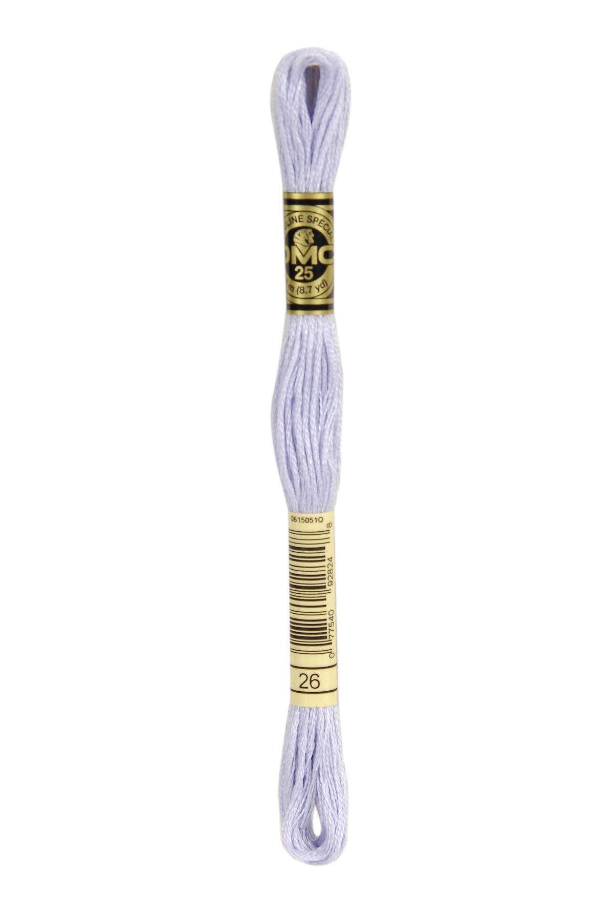 DMC Mouliné Spécial 25, colore 26, matassina da 8 metri, 100% cotone