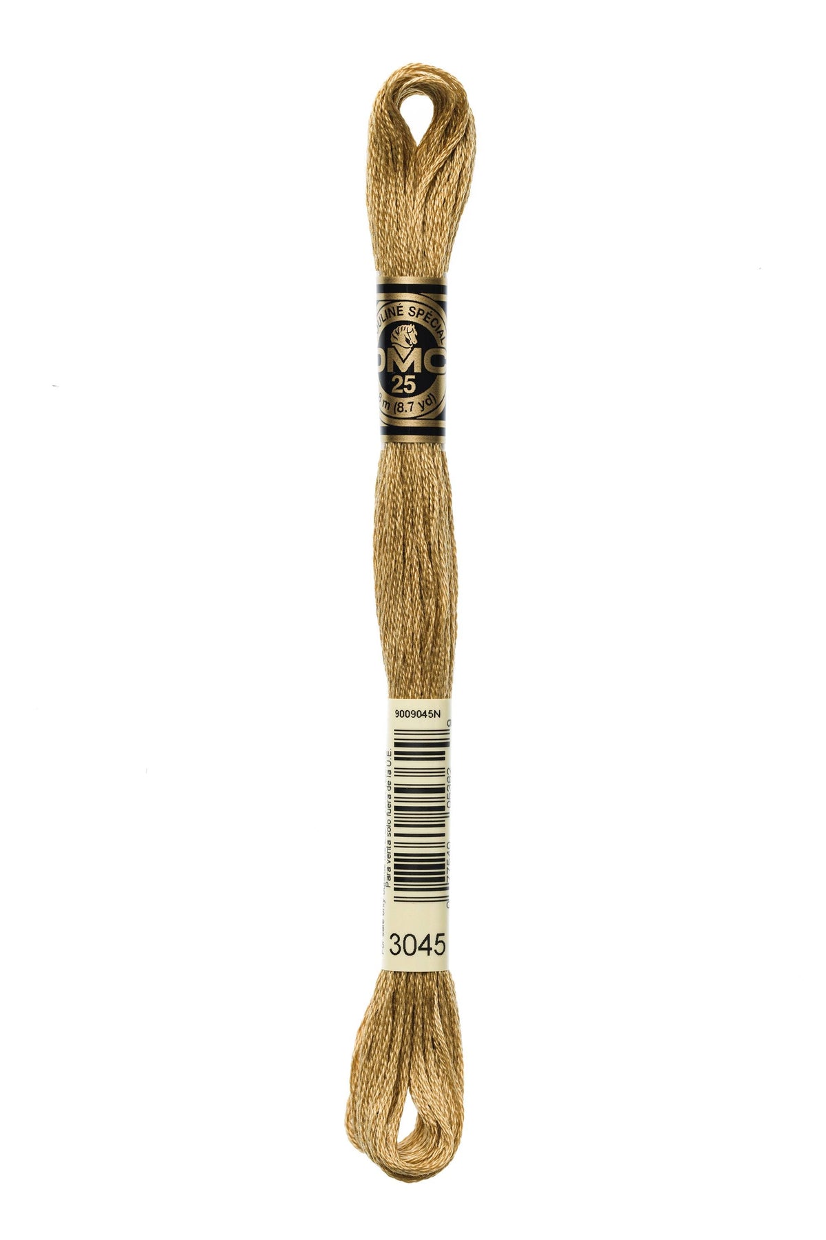 DMC Mouliné Spécial 25, colore 3045, matassina da 8 metri, 100% cotone