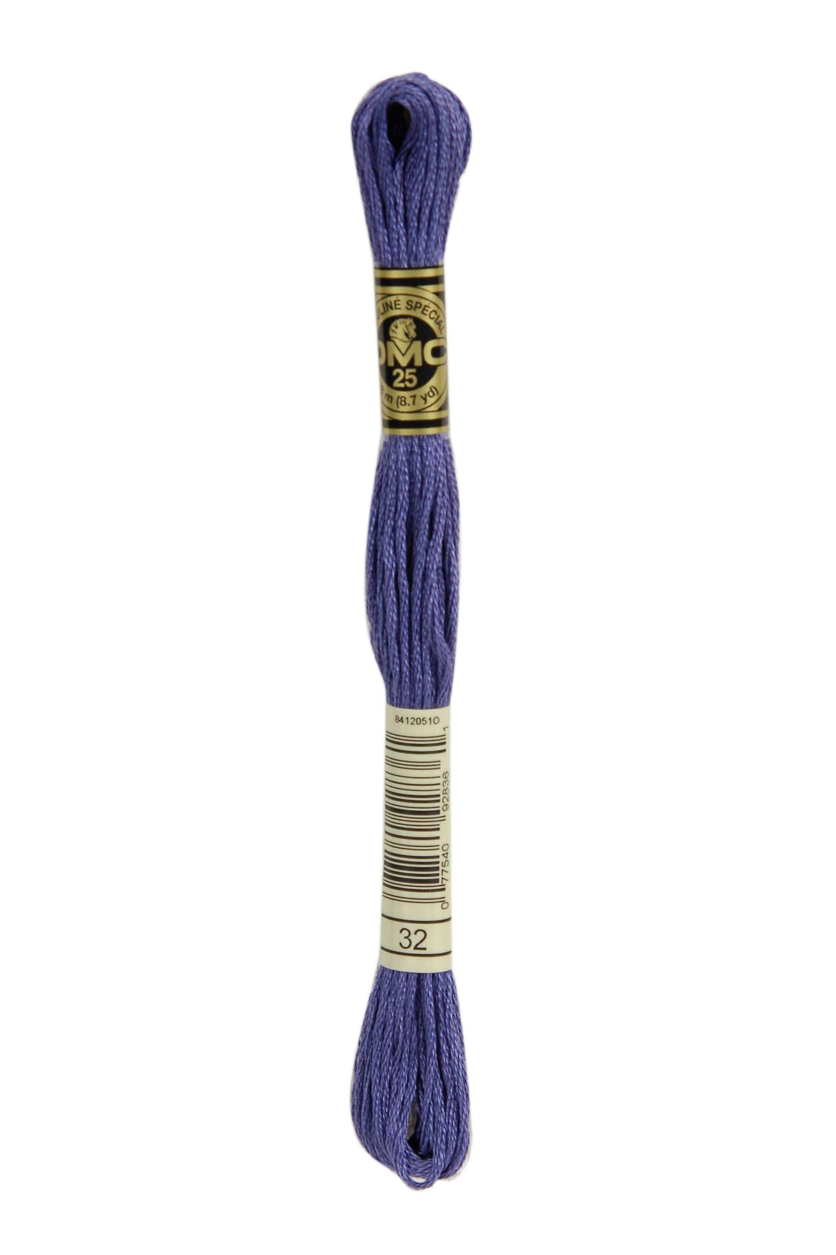 DMC Mouliné Spécial 25, colore 32, matassina da 8 metri, 100% cotone