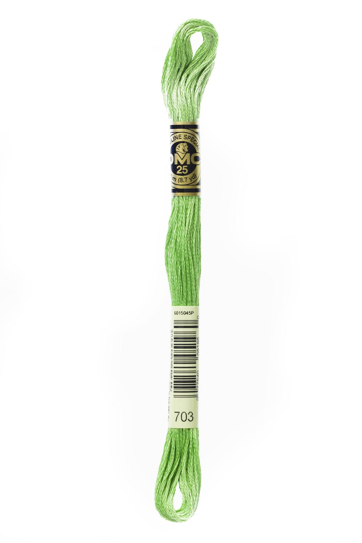 DMC Mouliné Spécial 25, colore 703, matassina da 8 metri, 100% cotone