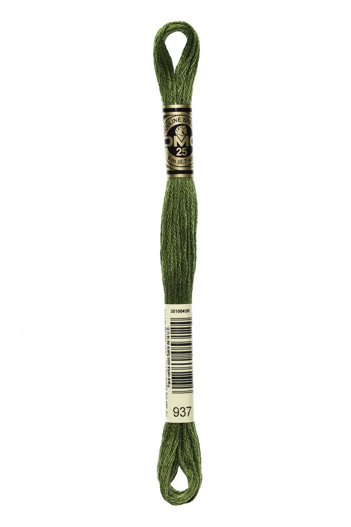 DMC Mouliné Spécial 25, colore 937, matassina da 8 metri, 100% cotone