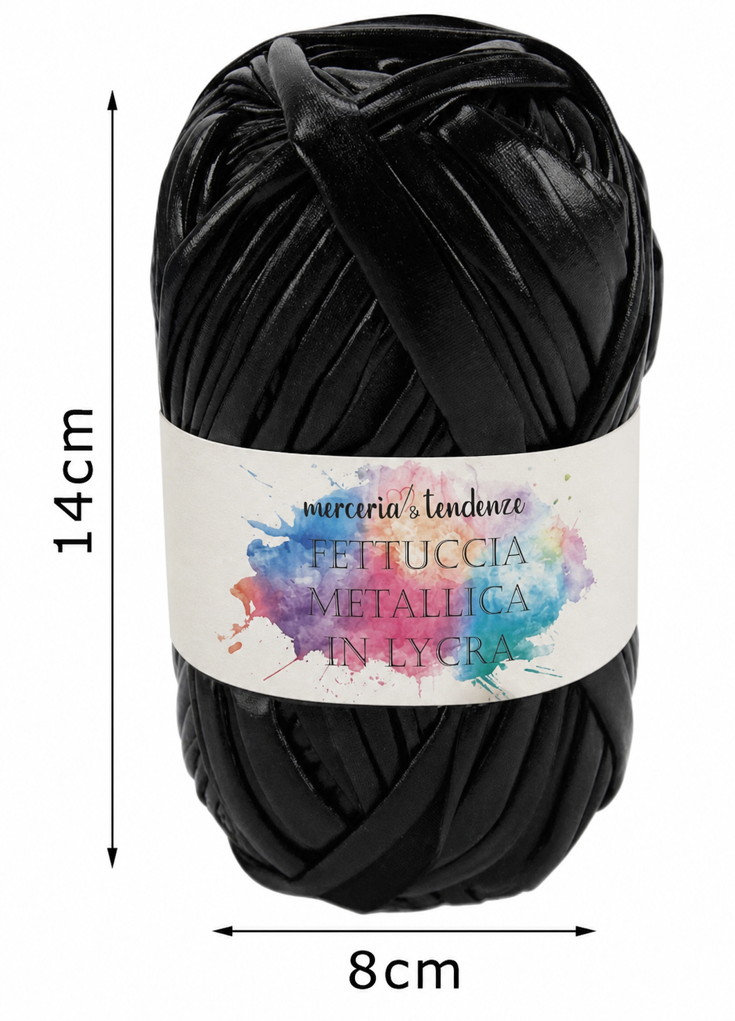 MetalLycra Ribbon 100g ball 45 meters long