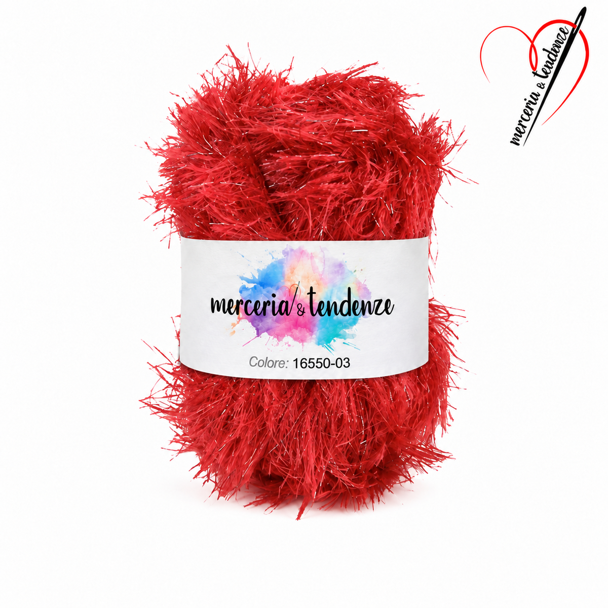Filato Frangiato Lurex Rosso – 16550-03