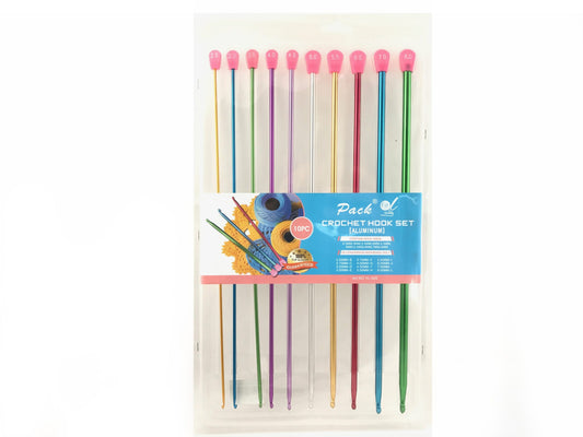 CROCHET NEEDLES 10 pieces of 35 centimeters