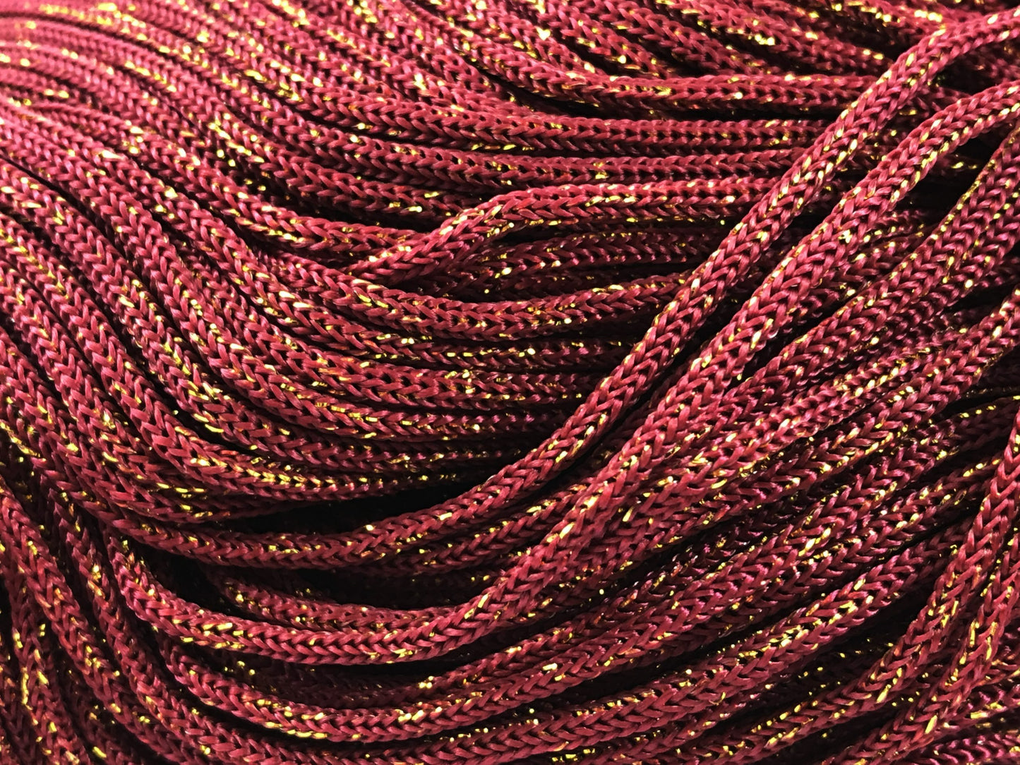 SWAN BLACK GLITTER CORD 500 Grams 