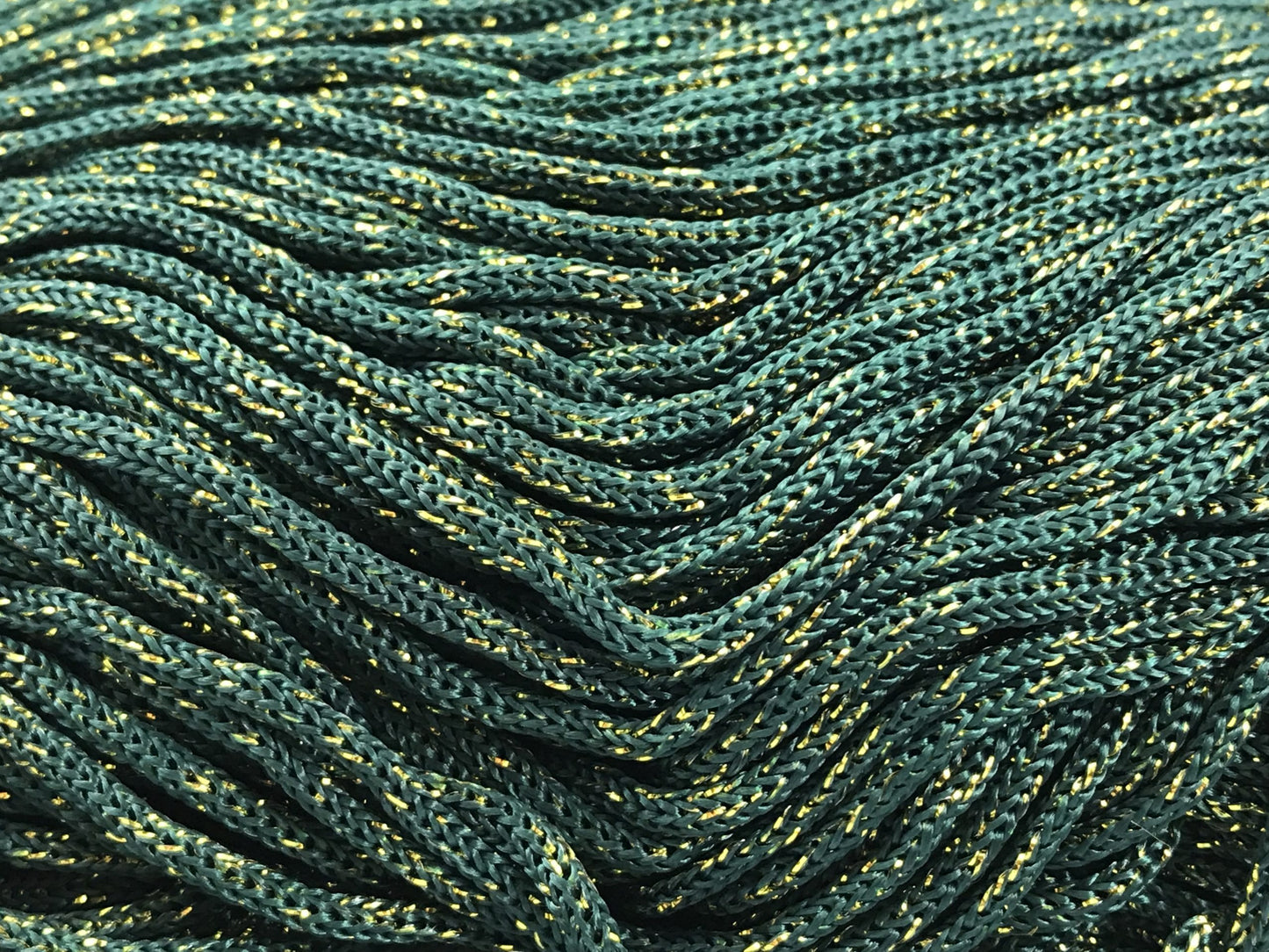 SWAN BLACK GLITTER CORD 500 Grams 