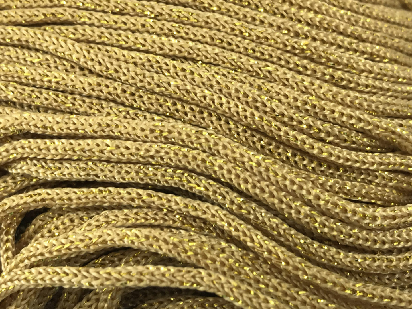 SWAN BLACK GLITTER CORD 500 Grams 