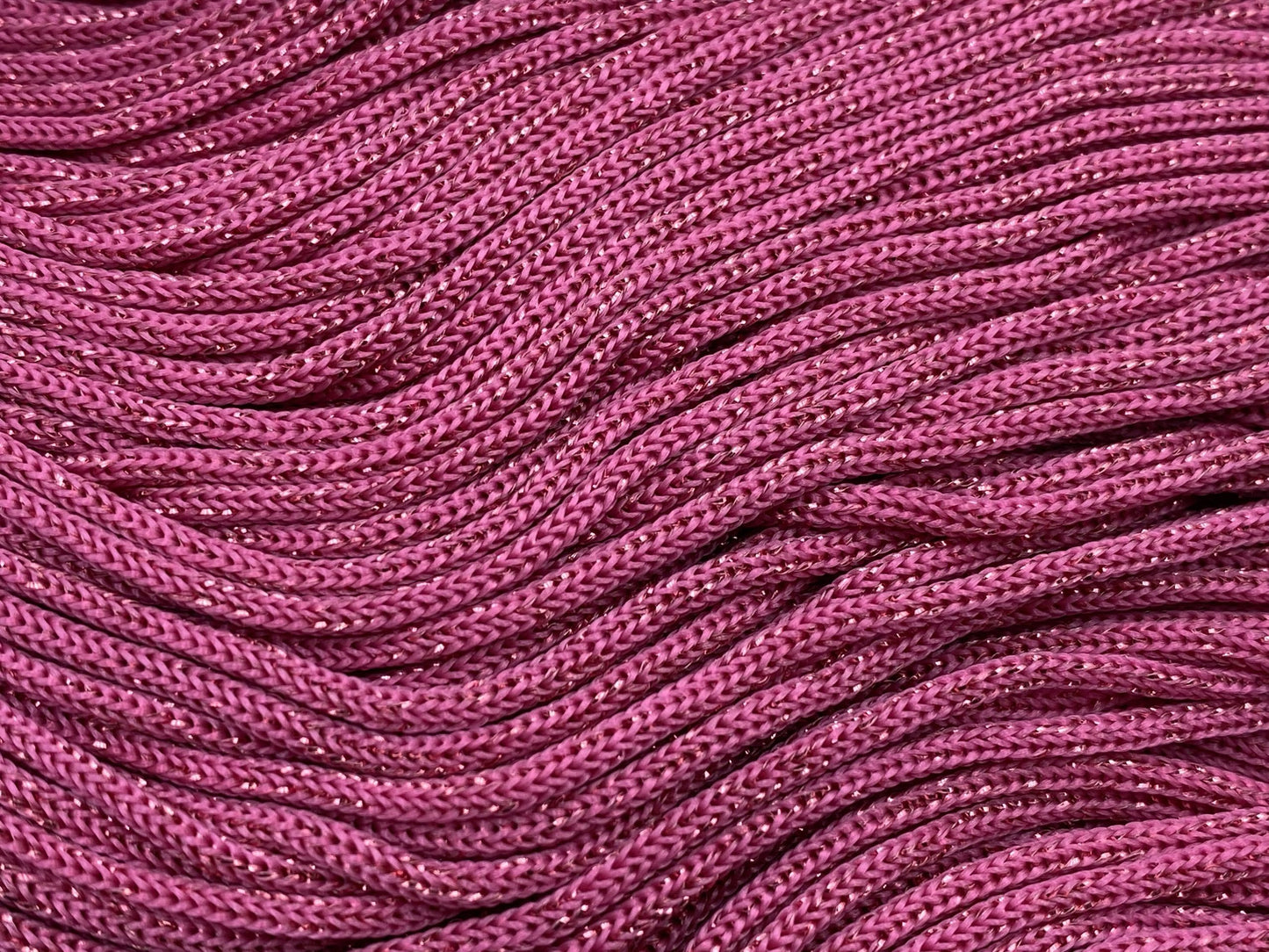 SWAN BLACK GLITTER CORD 500 Grams 