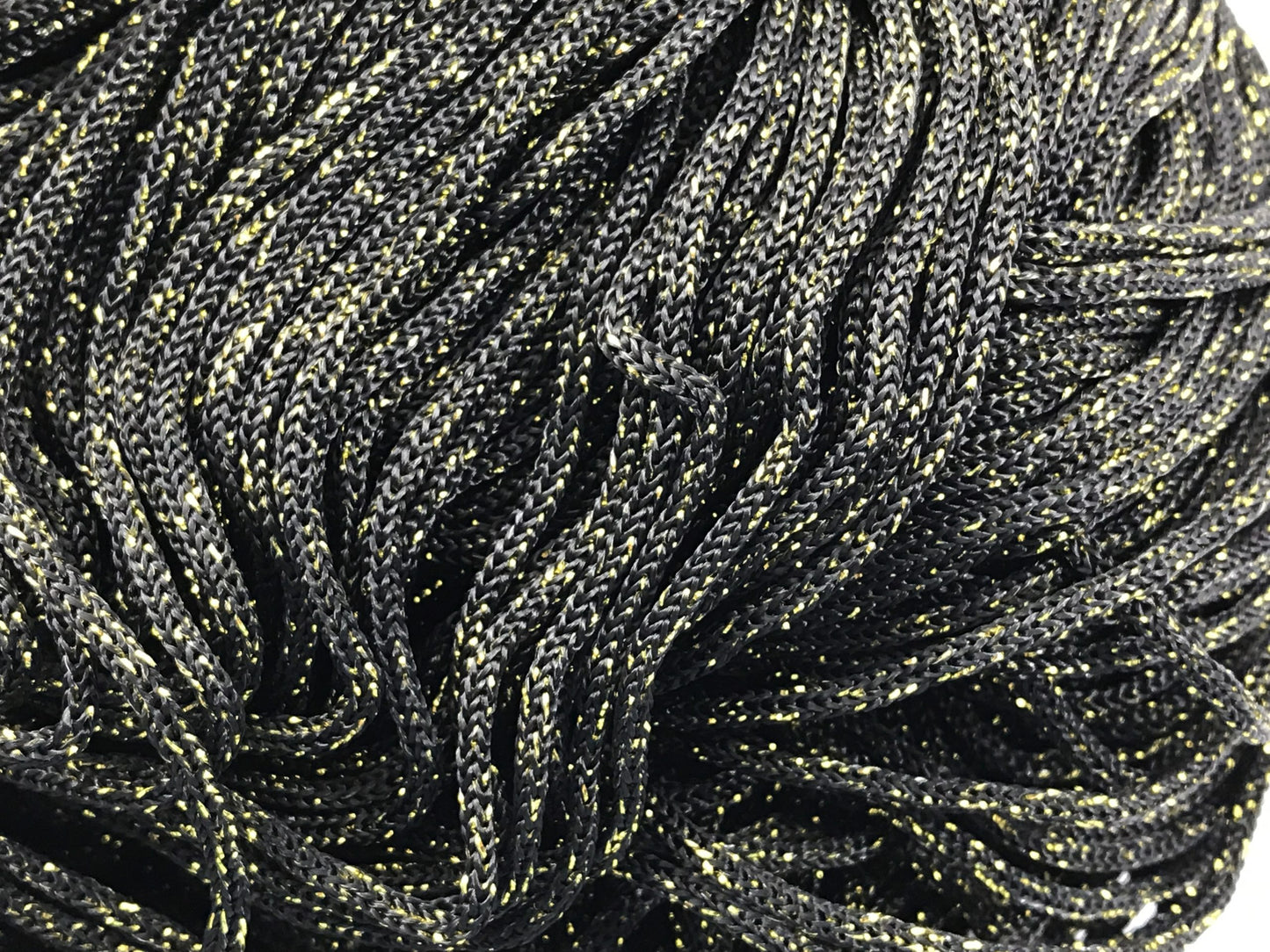 SWAN BLACK GLITTER CORD 500 Grams 
