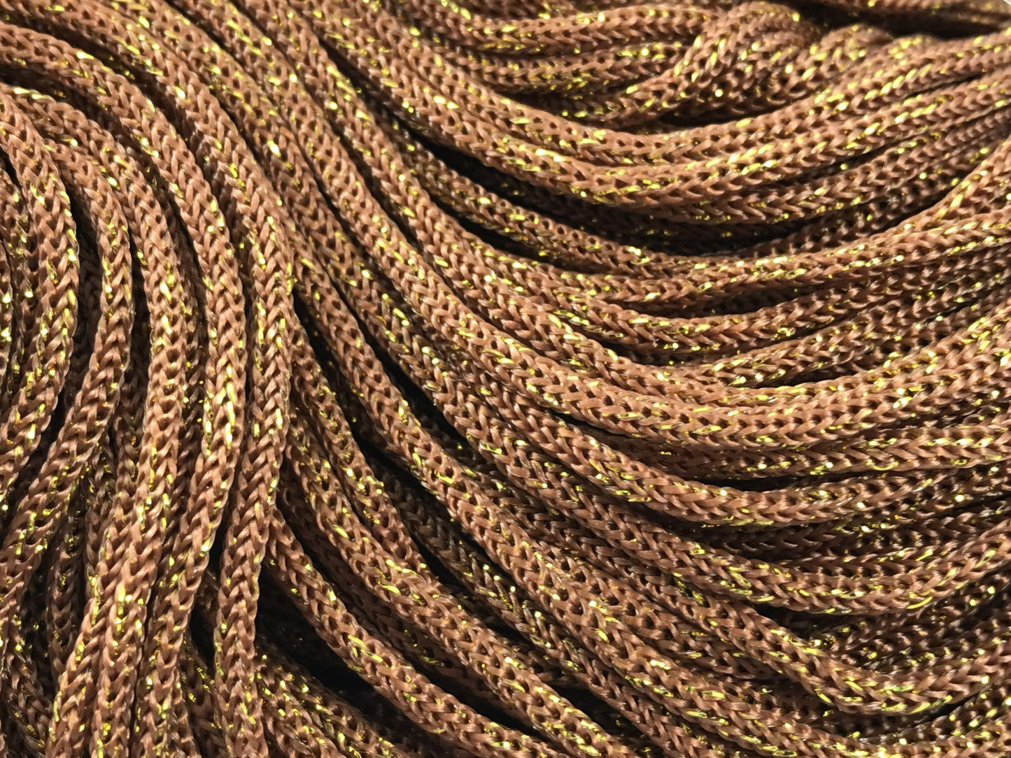 SWAN BLACK GLITTER CORD 500 Grams 