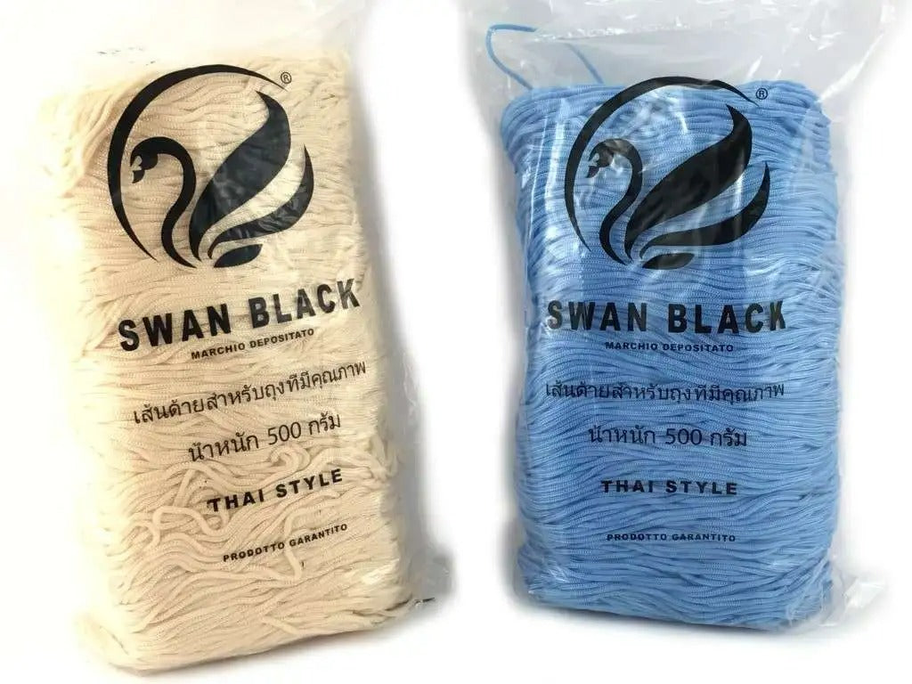 Cordino Swan Black 500g da 2mm