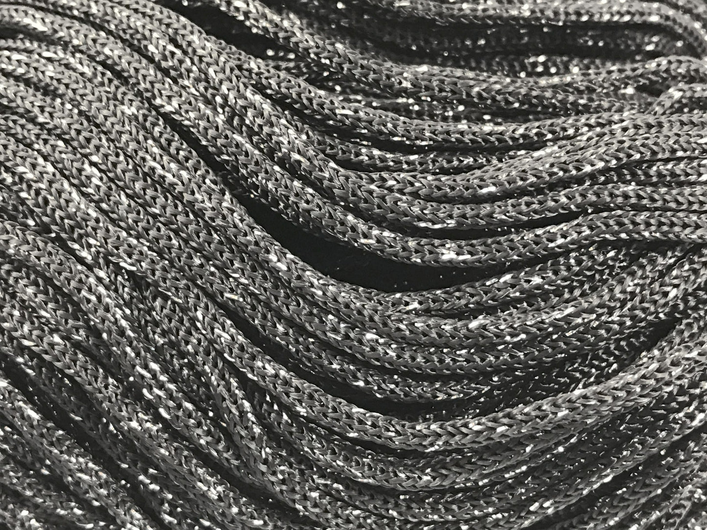SWAN BLACK GLITTER CORD 500 Grams 