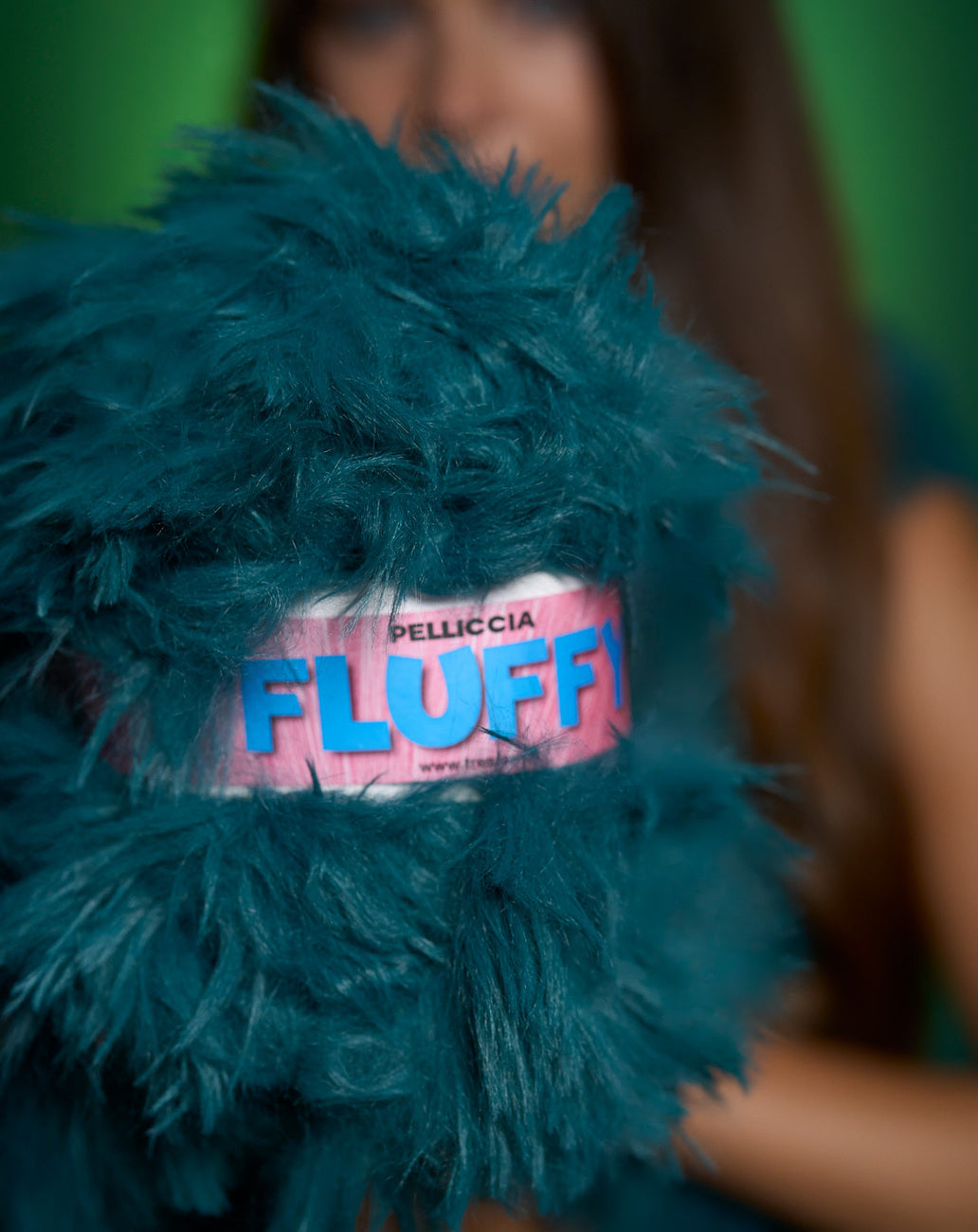 Pelliccia Fluffy a pelo lungo 200 Grammi
