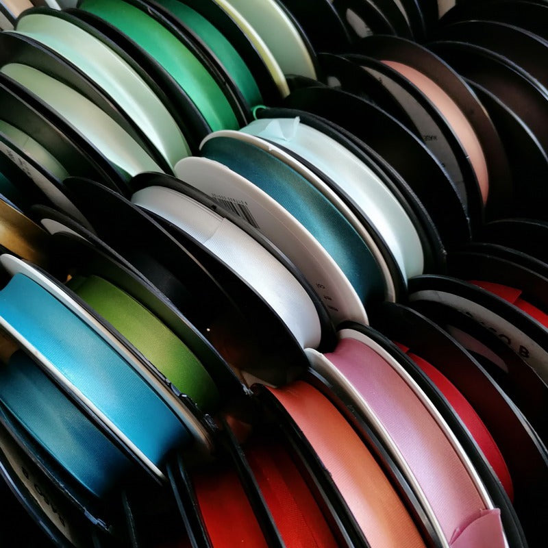 Box 20 Metri Sbieco Colori Assortiti – 14/25 mm – Raso o Cotone