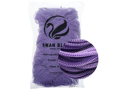 Cordino Swan Black 500g da 2mm