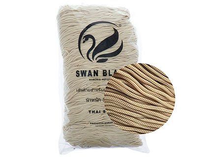 Cordino Swan Black 500g da 2mm